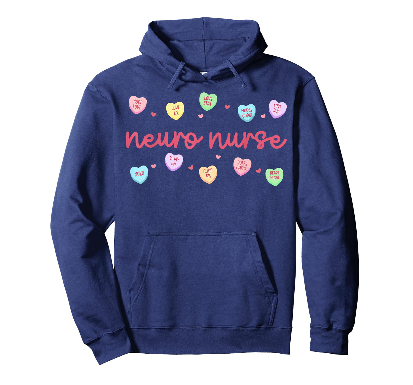 Neuro Nurse Heart Valentine Day Neuroscience Neurology Squad T-Shirt
