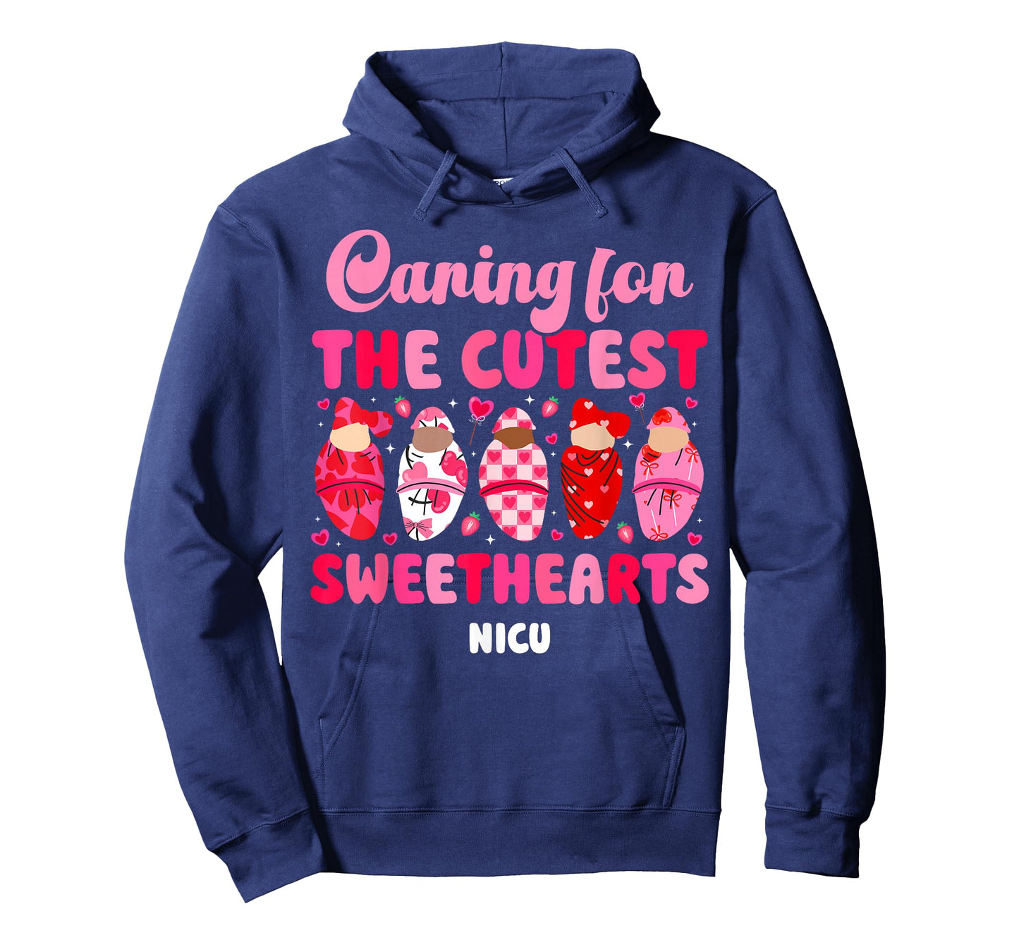 Valentine NICU Nurse Valentines Day Neonatal ICU Nurse T-Shirt