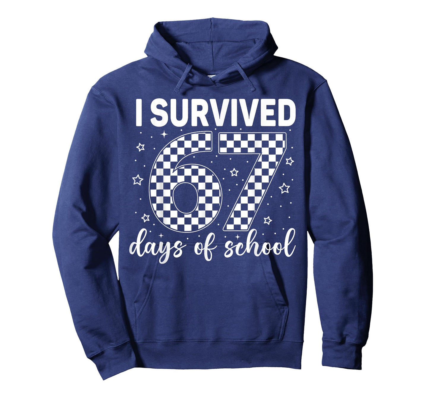 I Survived 67 Days of School Six Seven 6 7 Meme 100th Day T-Shirt