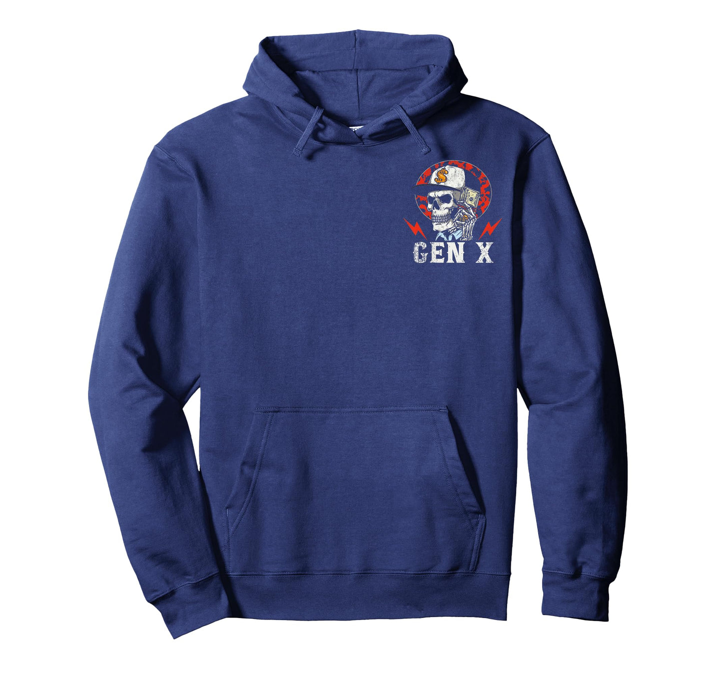 (2 Sided) Gen X Working Like Crazy to Support The Lazy T-Shirt