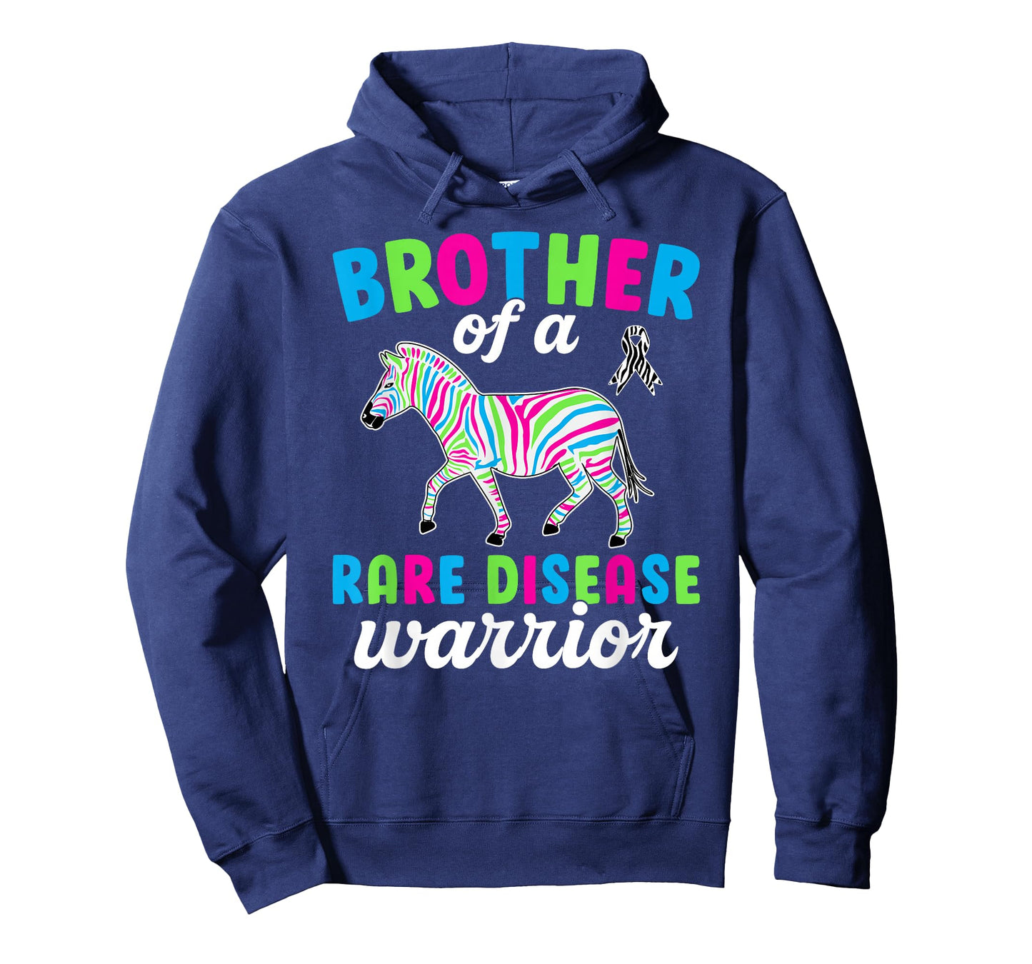 Brother of A Rare Disease Warrior Rare Disease Awareness T-Shirt