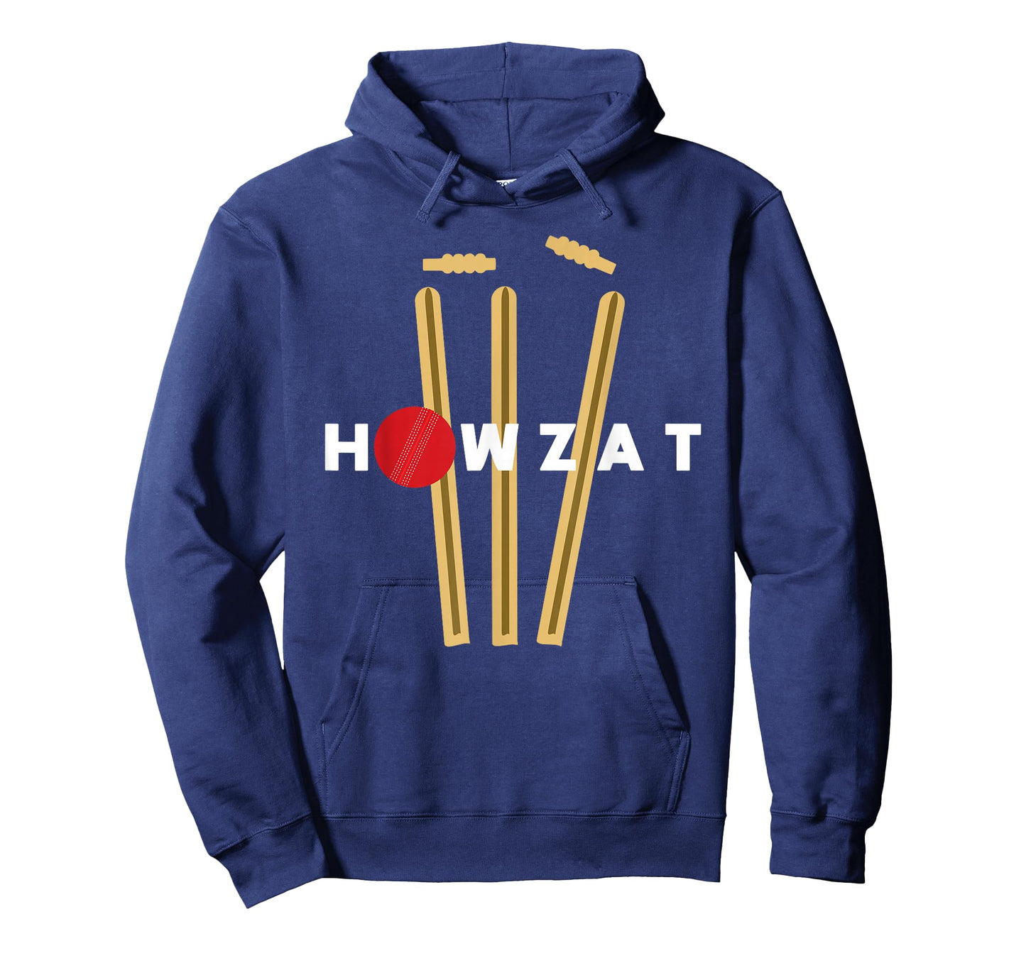 Cricket Ball Wickets Bowler Funny Out Shouting Slogan T-Shirt