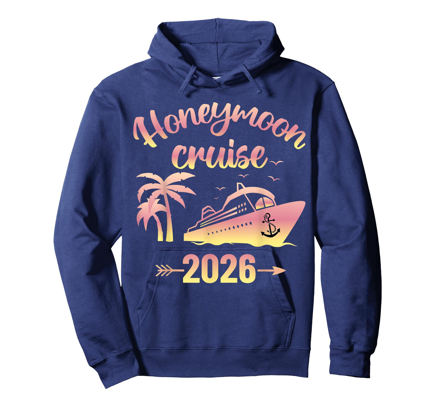 Honeymoon Cruise 2026 Newlyweds T-Shirt