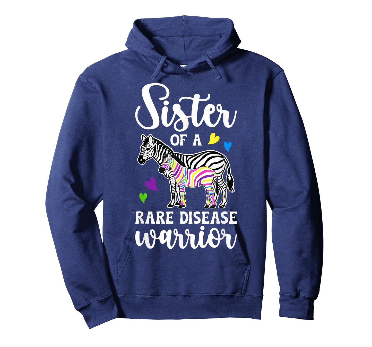 Sister of A Rare Disease Warrior Rare Disease Awareness T-Shirt