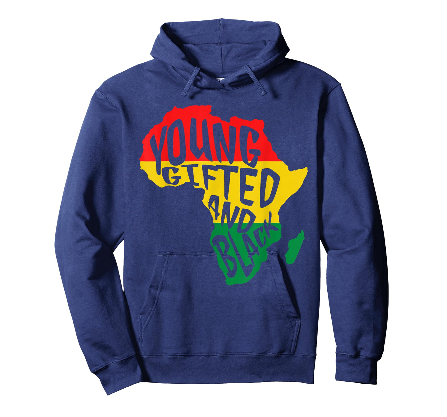 Young Gifted & Black African Pride Black History Month Kids T-Shirt