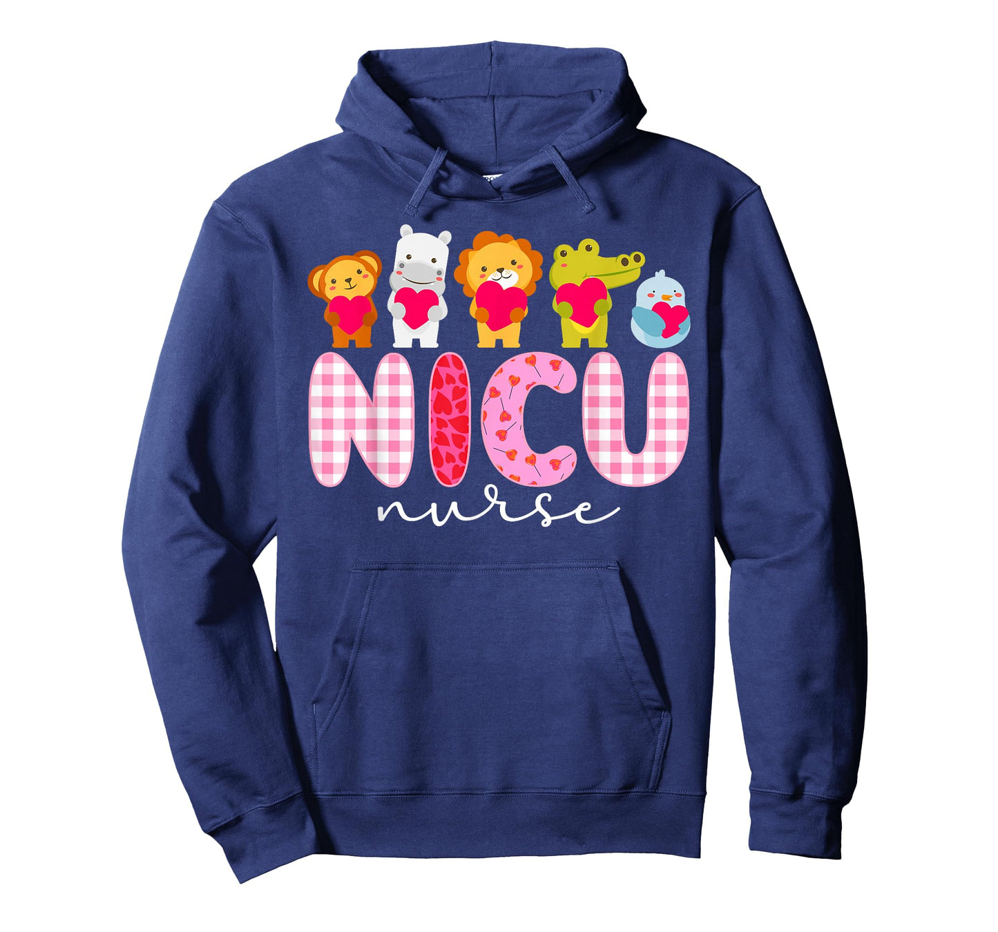 NICU Nurse Valentine Neonatal ICU Nurse Valentines Day T-Shirt