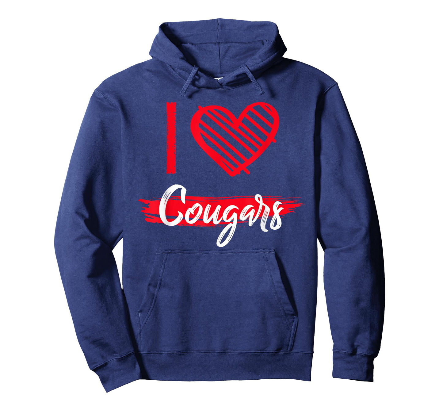I Love Cougars T-Shirt I Heart Cougars T-Shirt