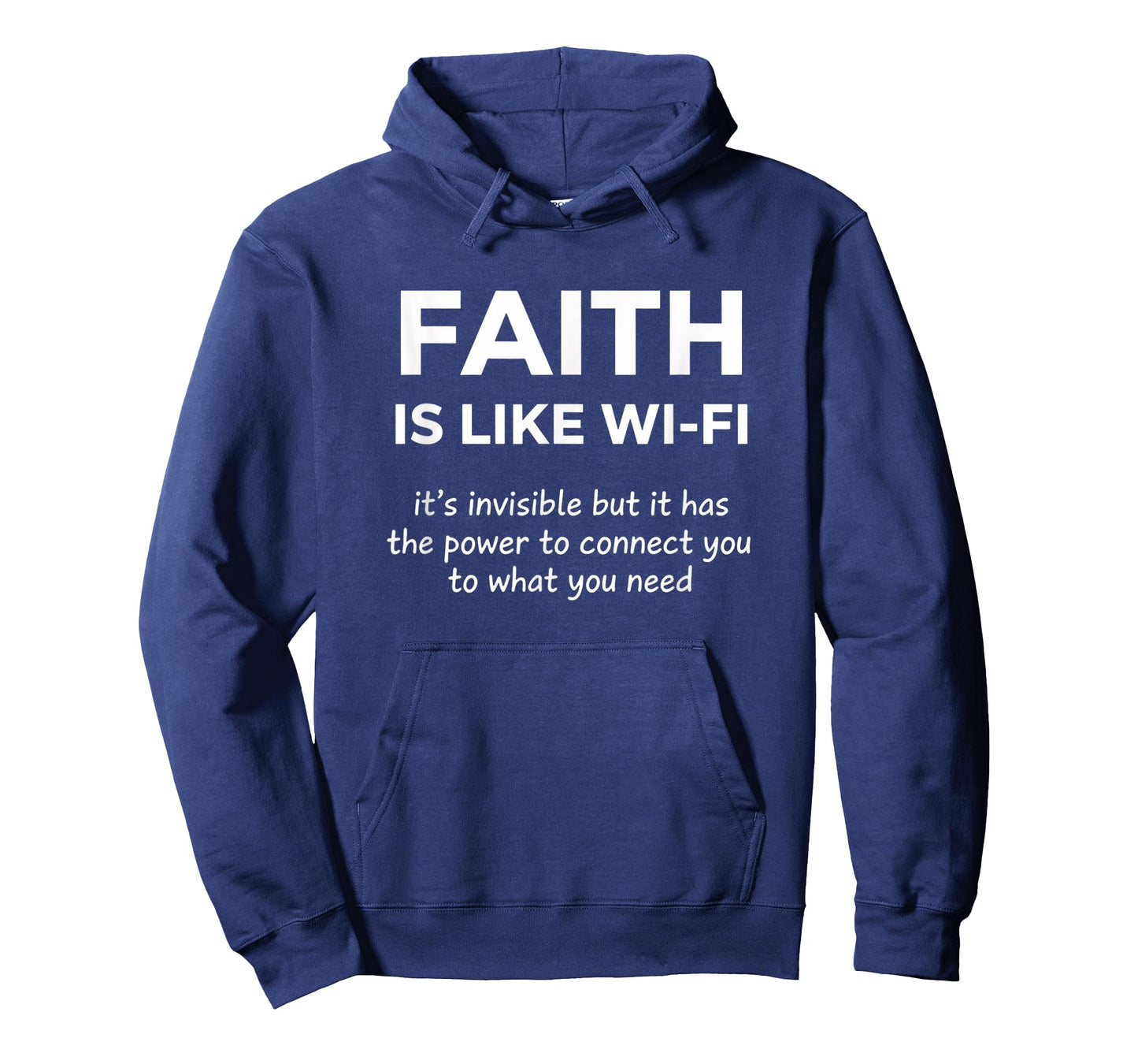 Christian Faith is Like WiFi, Inspirational Faith Saying T-Shirt