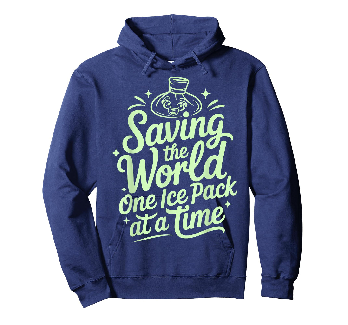 Saving The World One Ice Pack at A Time Funny School Nurse T-Shirt