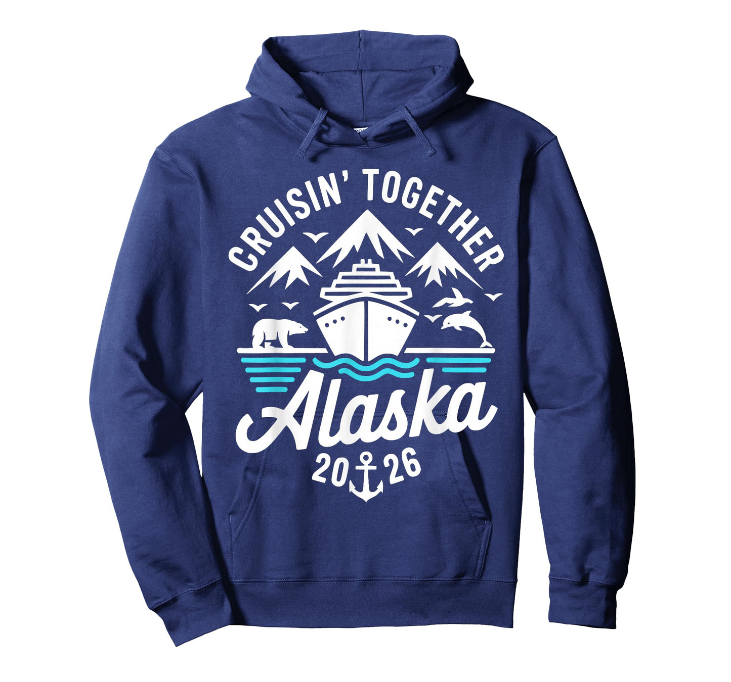 Cruisin Together Alaska 2026 Family Friend Alaska Cruise T-Shirt
