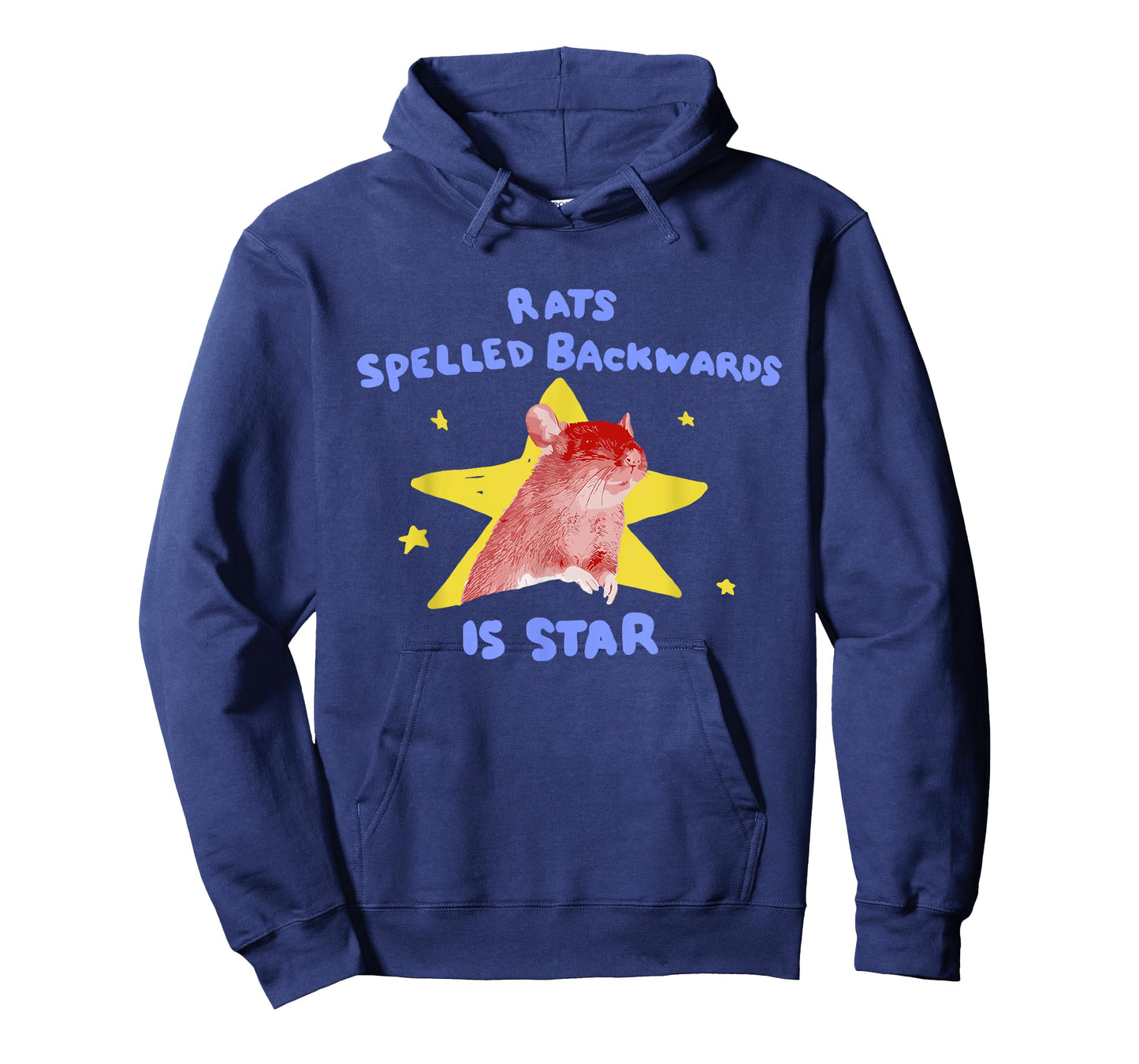 Rats Spelled Backwards is Star Rat Meme Rat Lover Animal T-Shirt