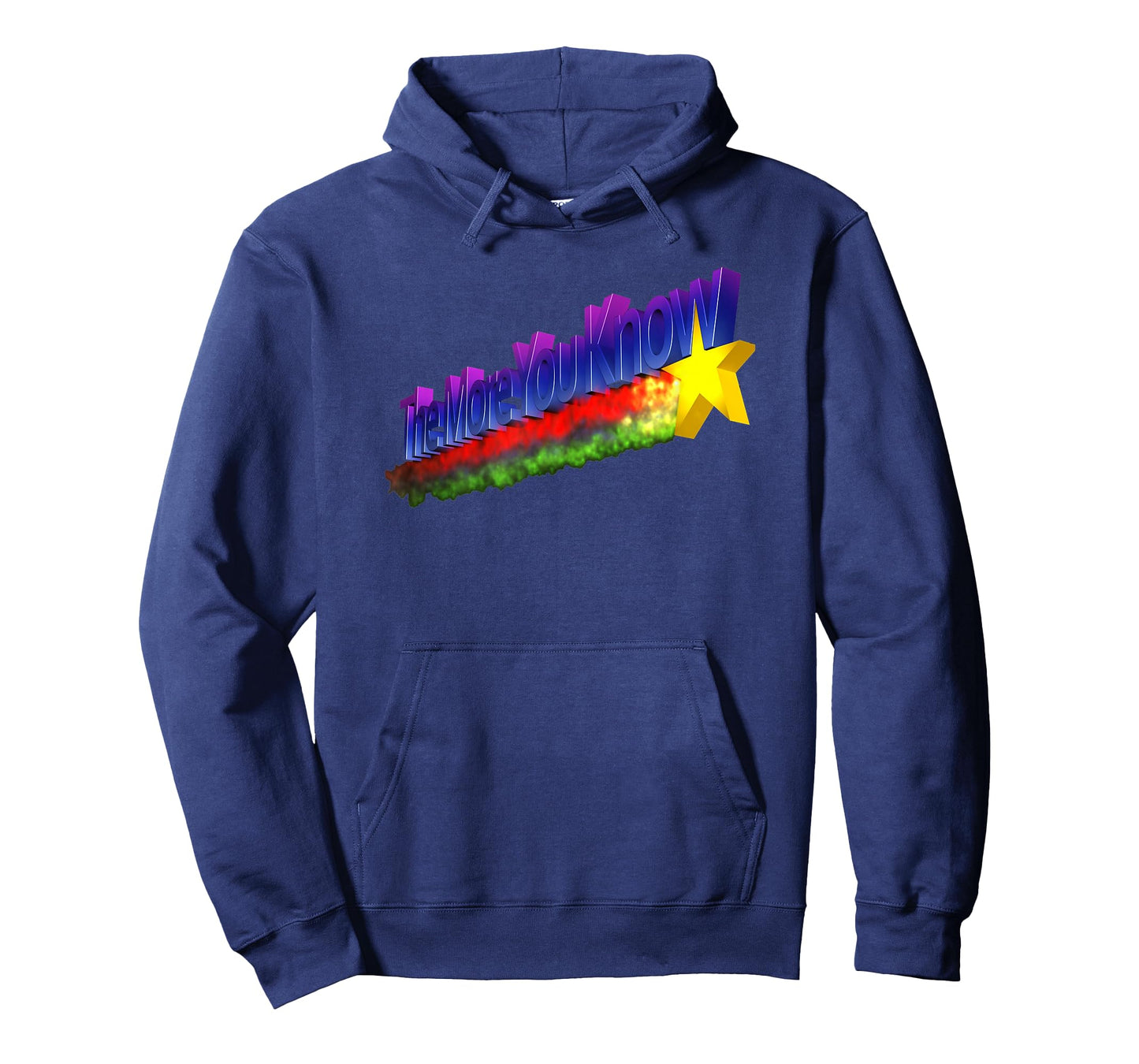 The More You Know Tee Retro 80s Rainbow Funny TV T-Shirt