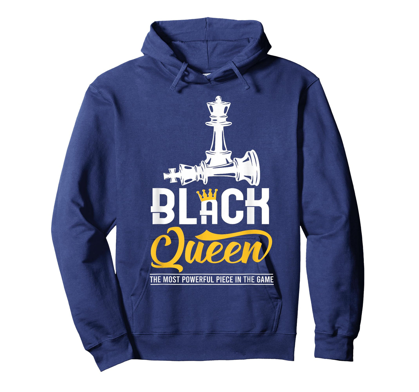 Black Queen The Most Powerful Piece in The Game Melanin Girl T-Shirt