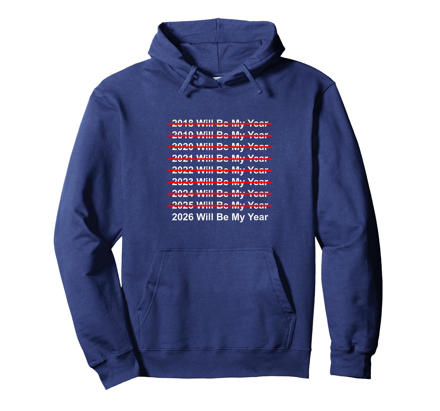 Funny 2026 Will Be My Year Quote Motivational Glow Up Design T-Shirt