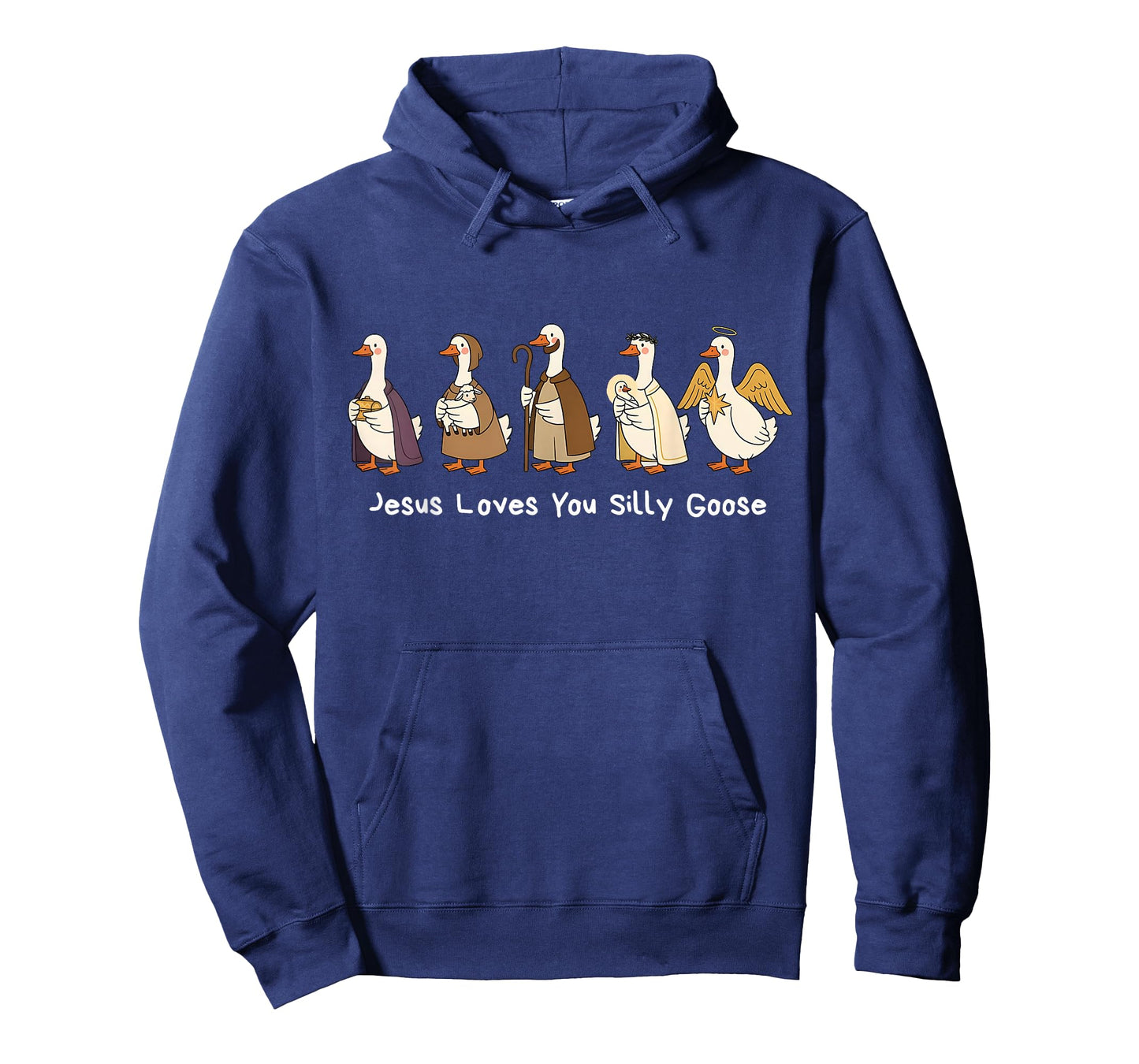Jesus Loves You Silly Goose Faith Based Funny Meme Christian T-Shirt