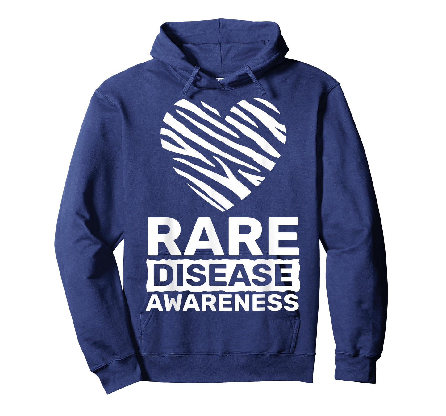 Zebra Heart Rare Disease Awareness Rare Disease Day 2026 T-Shirt