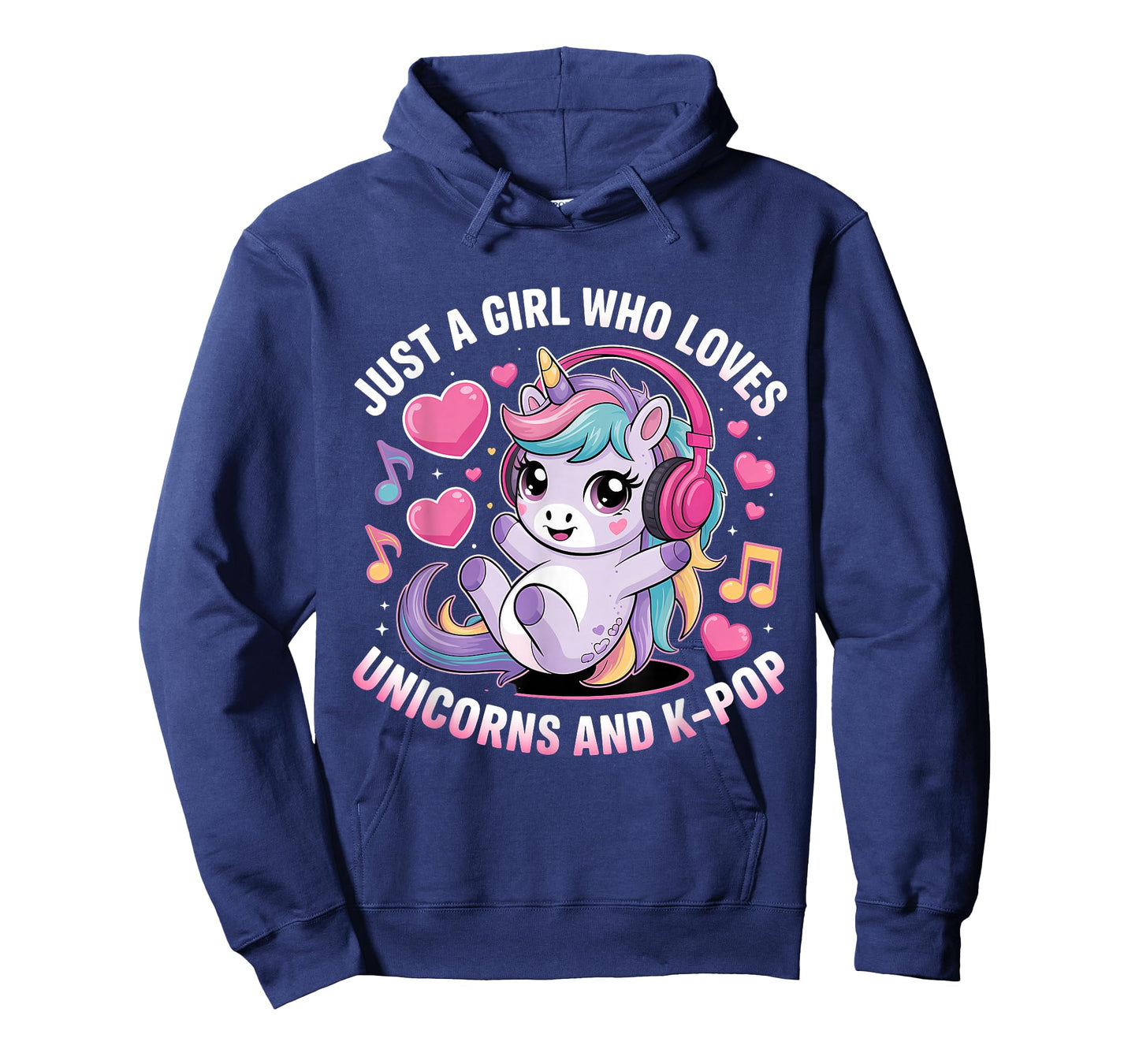Just A Girl Who Loves Unicorns and K-Pop Girl K Pop Kpop T-Shirt