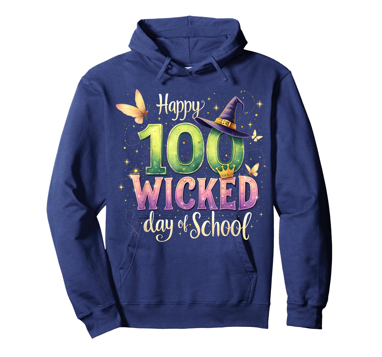 Happy 100 Wicked Days of School 100 Days of School Costume T-Shirt