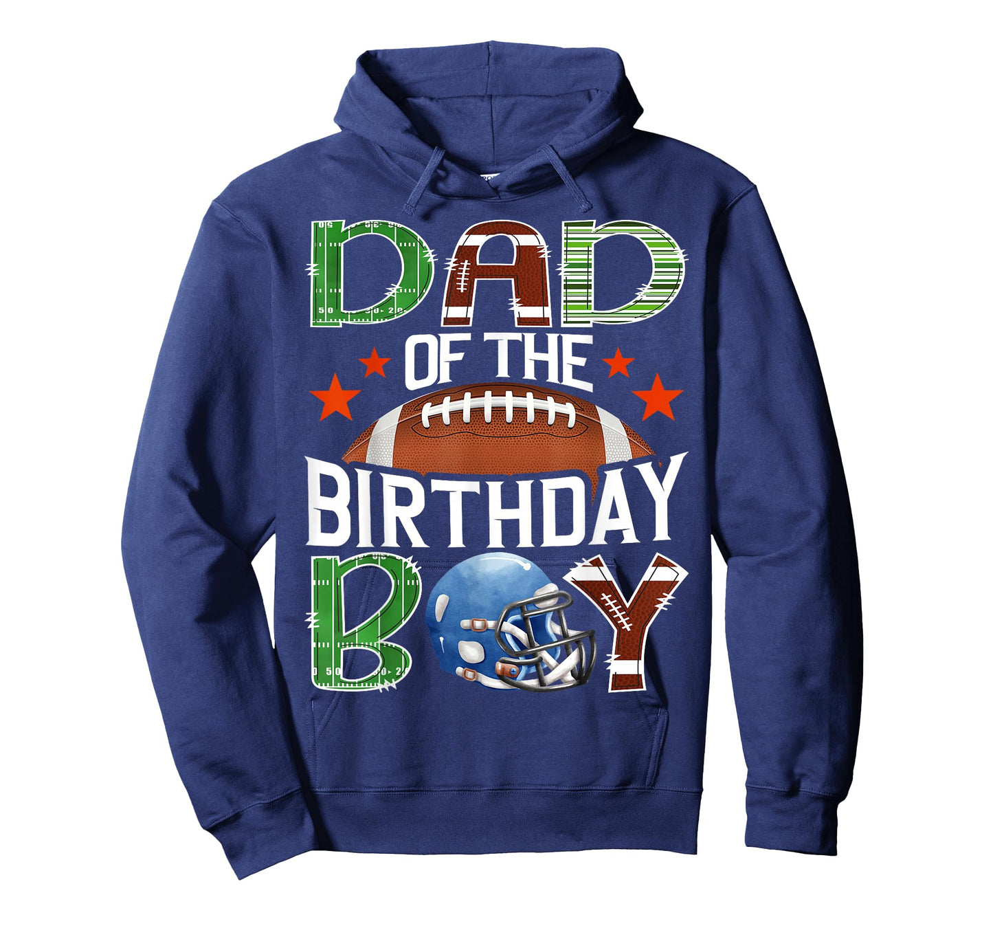 Dad of The Birthday Boy Game Day Football Lover T-Shirt