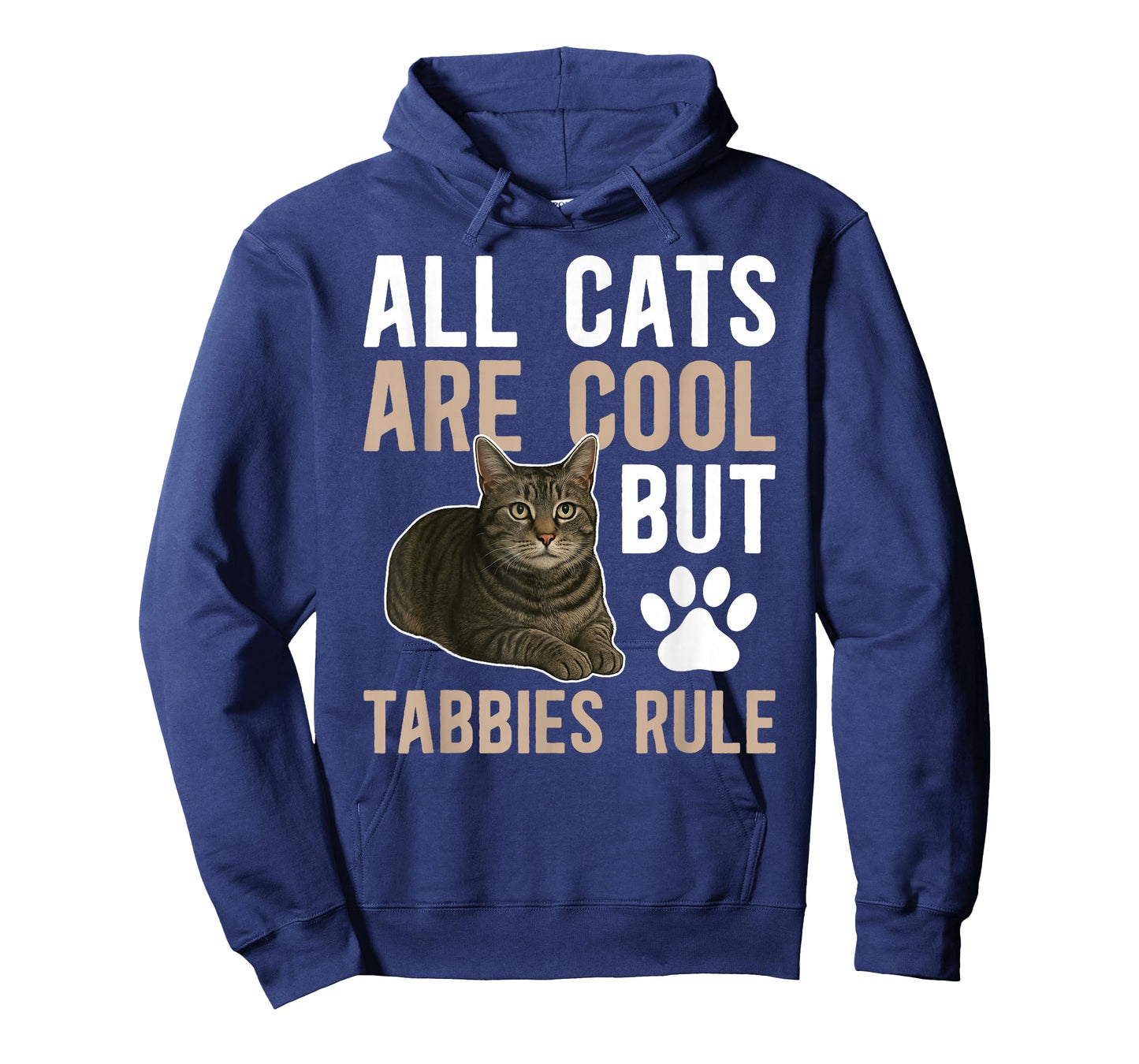 Tabbies Rule Gray Tabby Cat Owner Grey Tabby Cat Lover T-Shirt