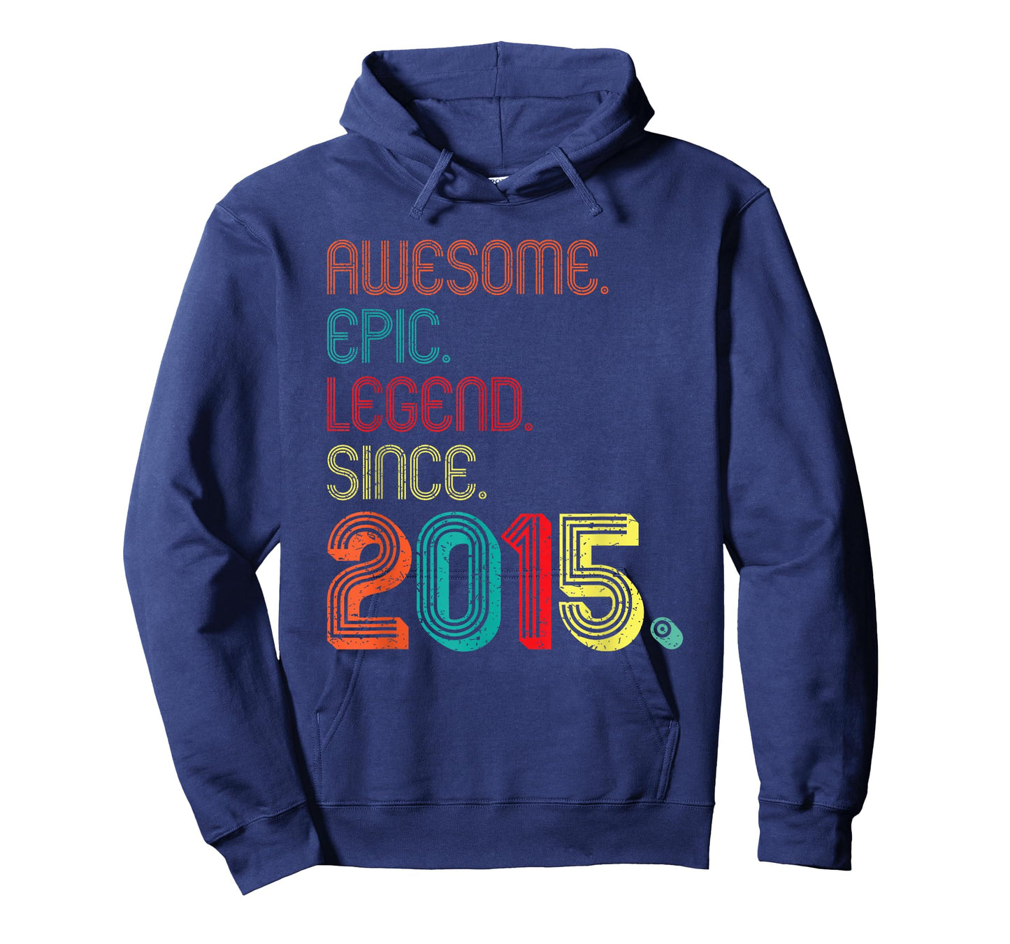 Awesome Epic Legend Since 2015 11 Years Old 11th Birthday T-Shirt