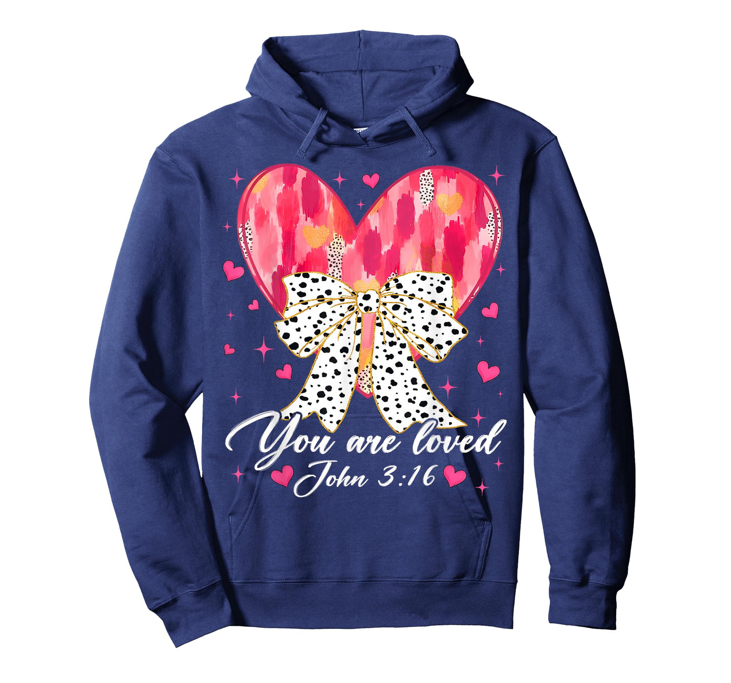 You are Loved John 3:16 Valentine Christian Girl Women Kid T-Shirt