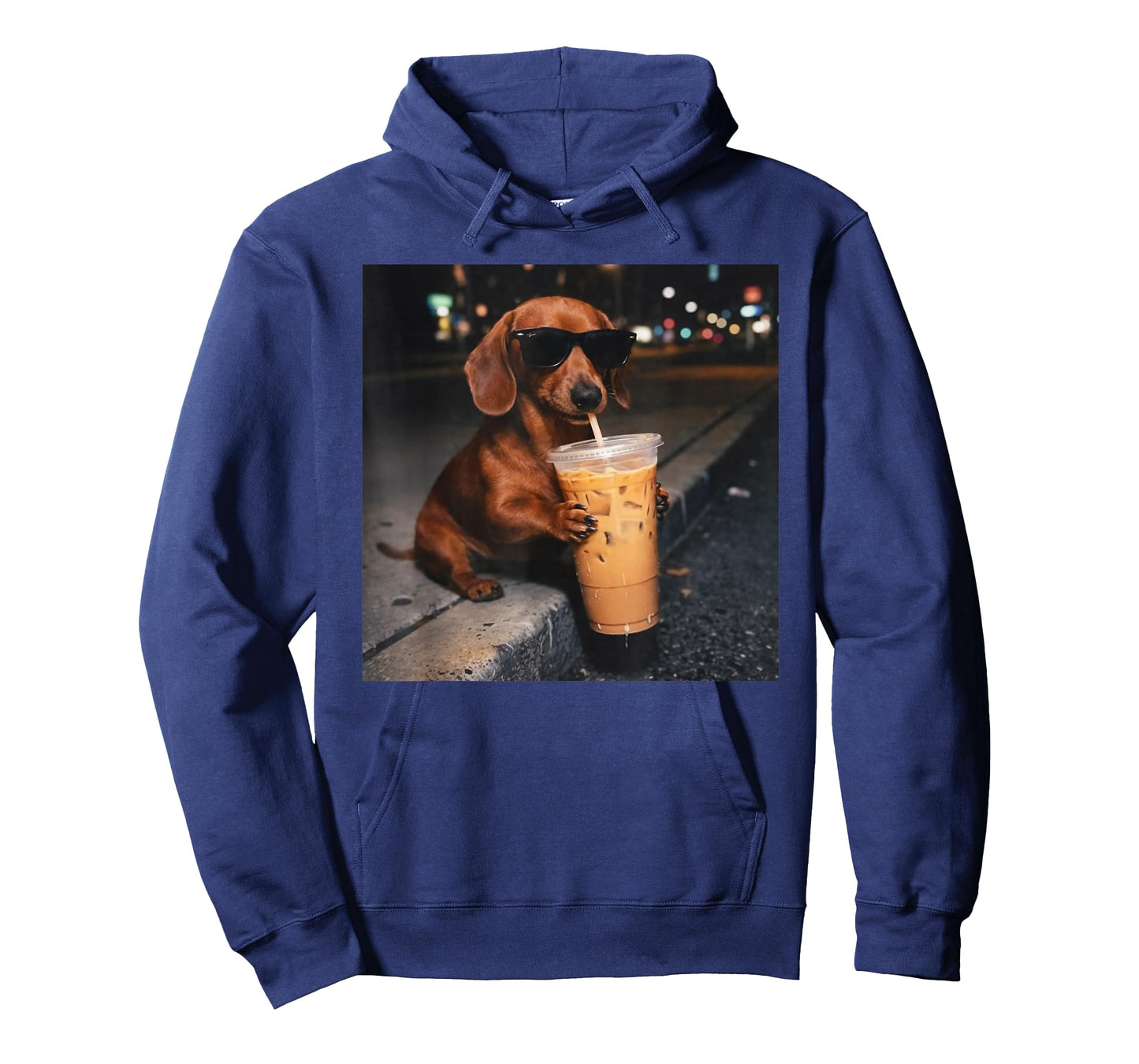 Dachshund Iced Coffee T-Shirt