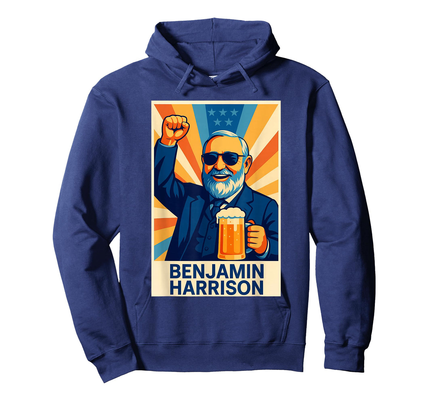 Benjamin Harrison Portrait T-Shirt