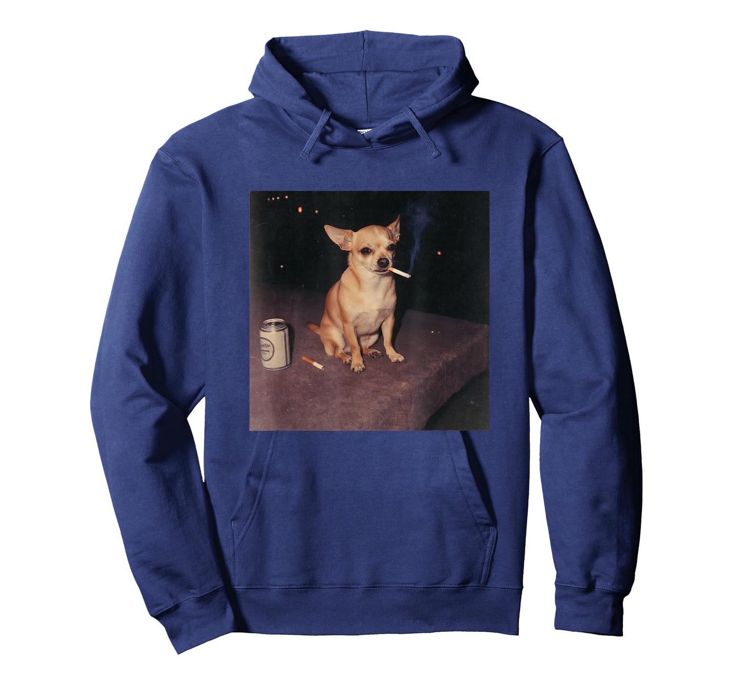 Funny Smoking Chihuahua Cigarette Beer Gen Z T-Shirt