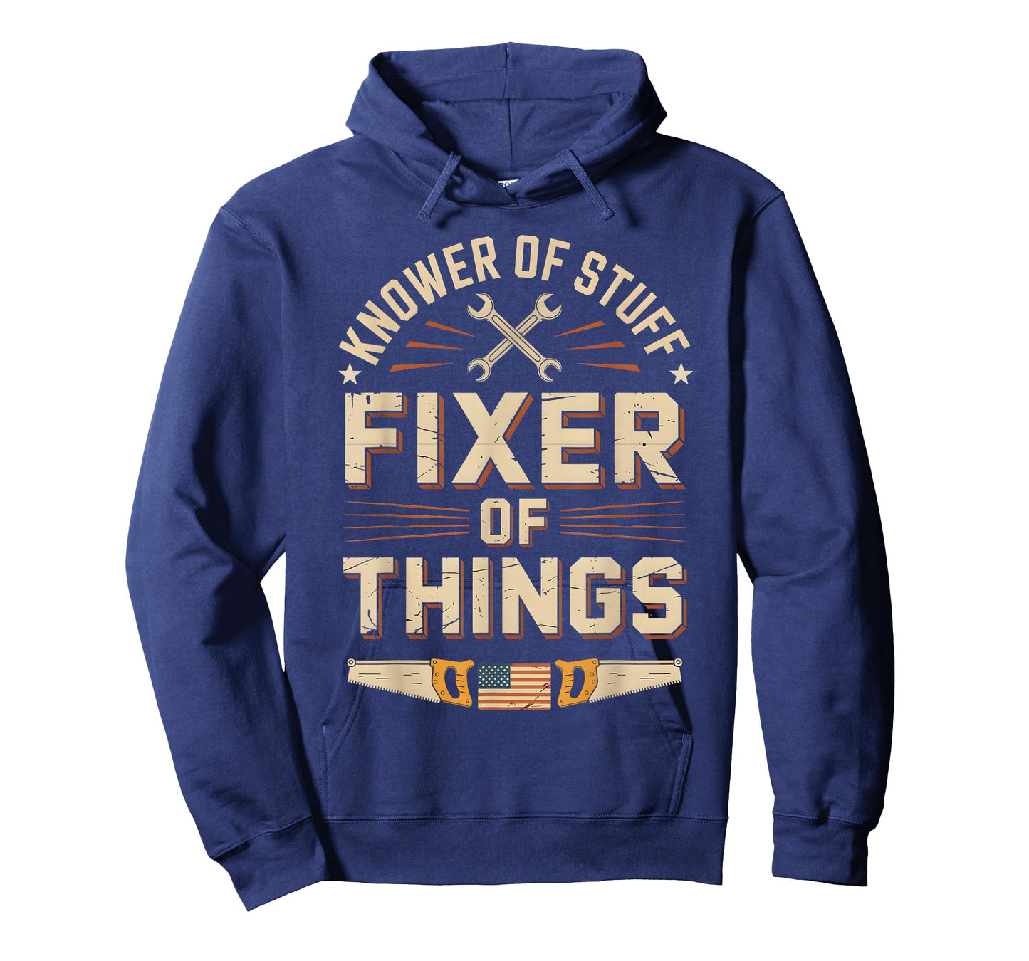 Vintage Knower of Stuff Fixer of Things Funny Dad T-Shirt