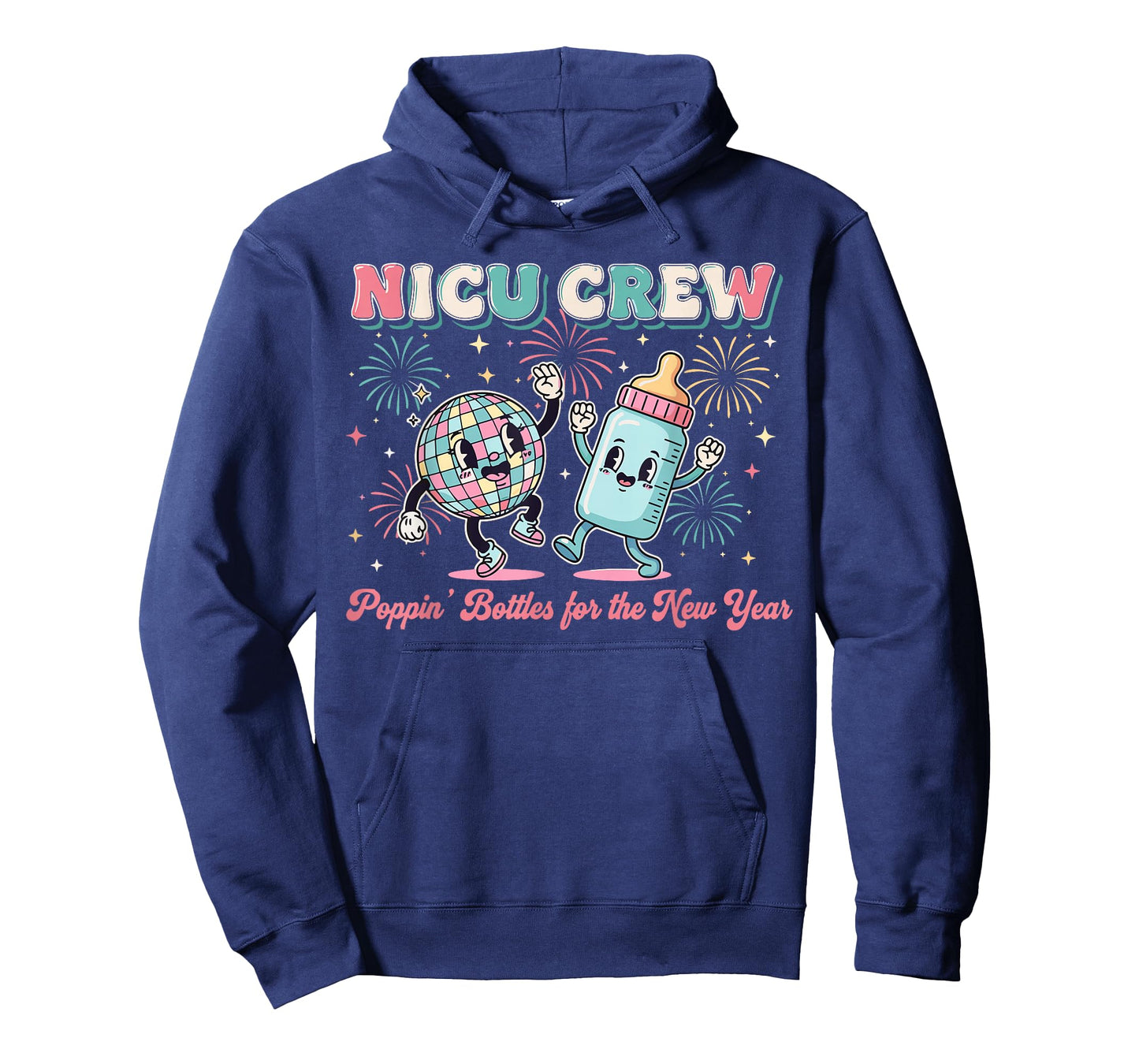 New Years Shirt, Nurse Popping Bottles for The New Year T-Shirt