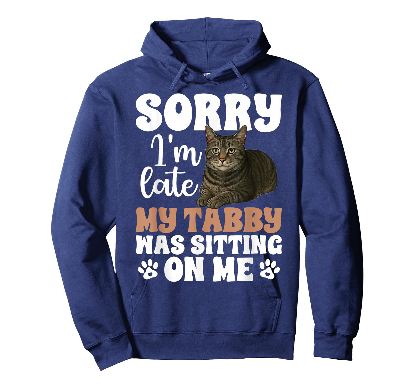 Grey Tabby Cat Owner Funny Gray Tabby Cat Lover T-Shirt