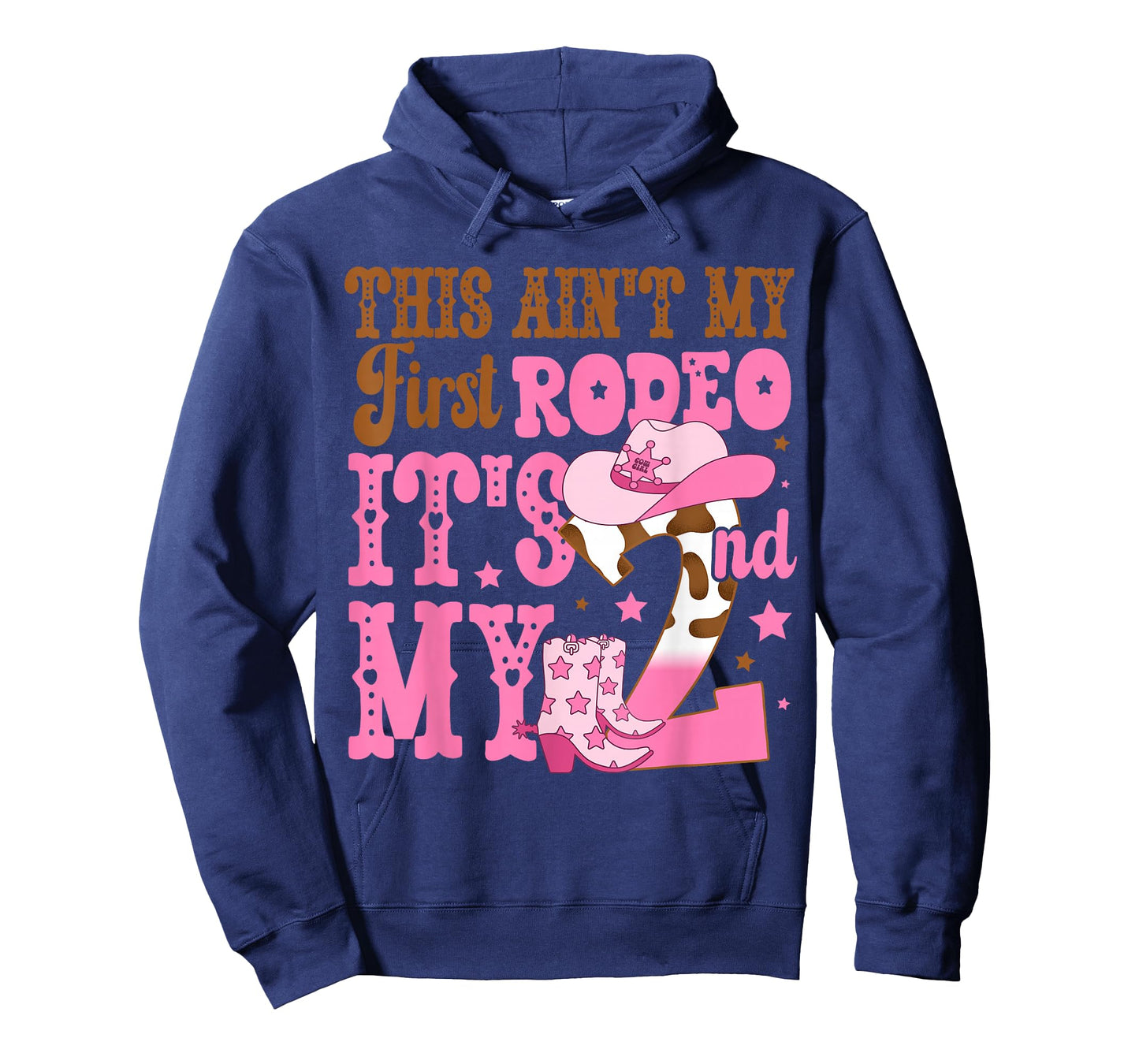 This Ain't My First Rodeo Its My 2nd Girl Birthday Outfit T-Shirt