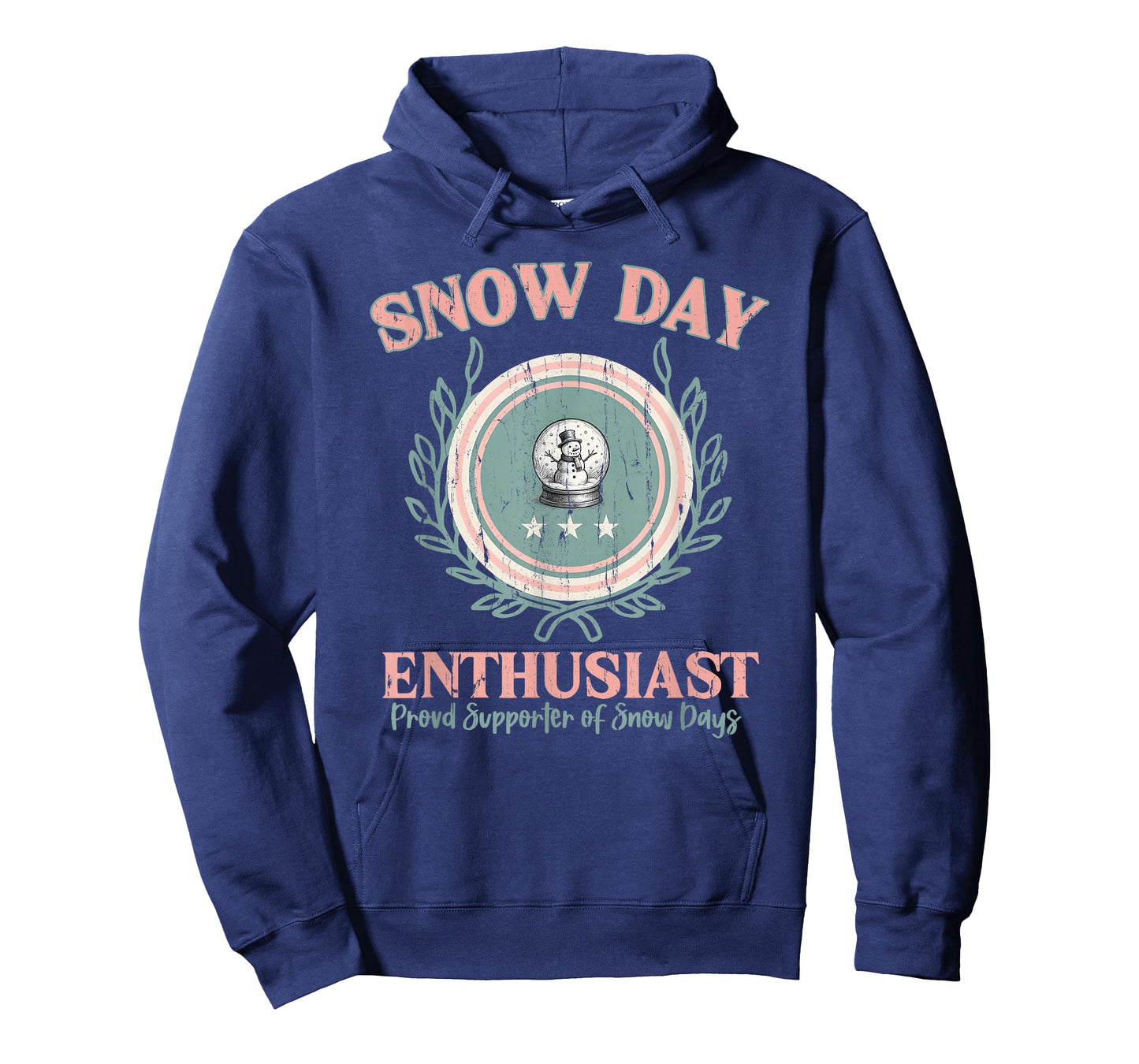 Snow Day Enthusiast, Proud Supporter of Snow Days T-Shirt