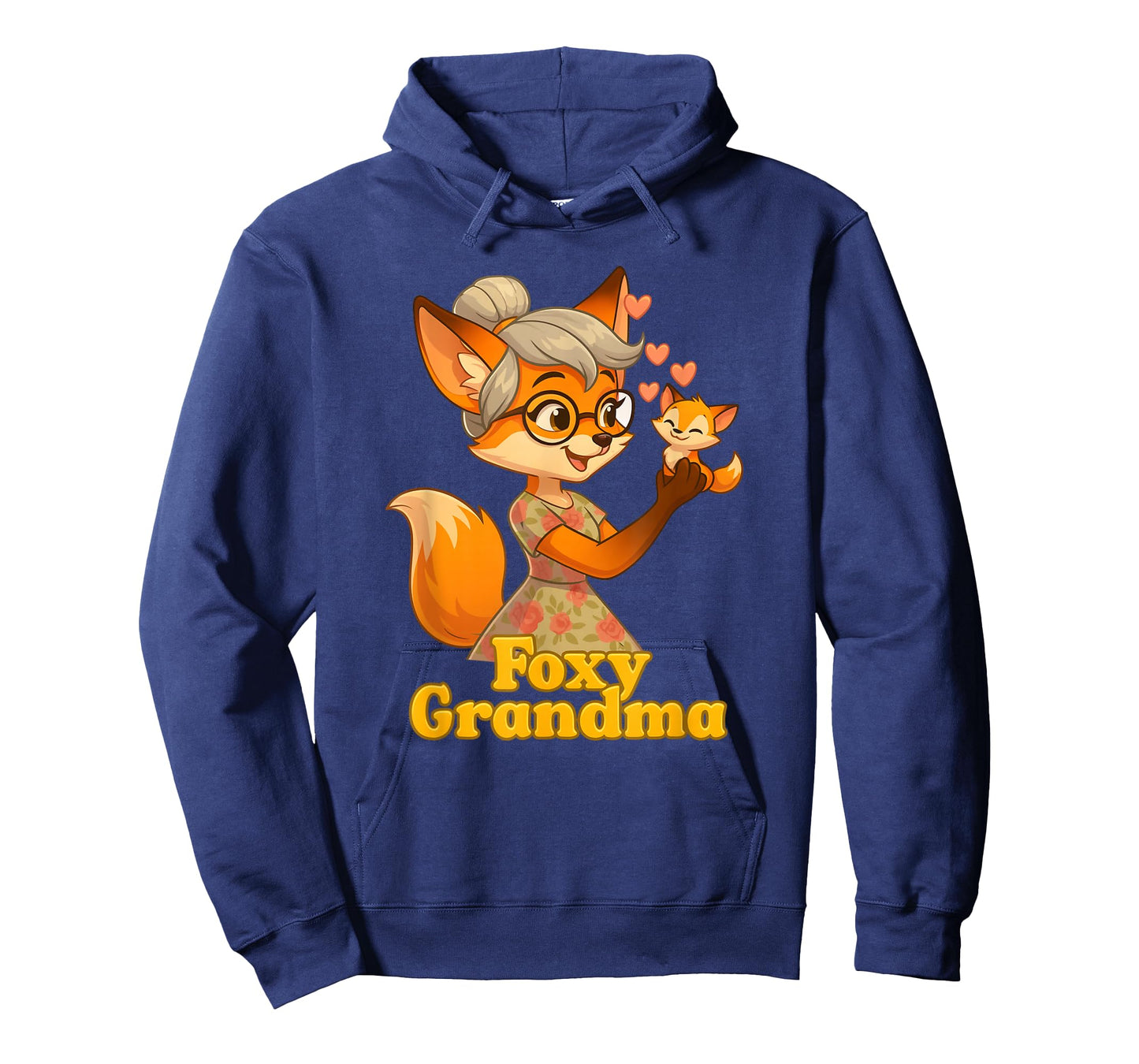 Awesome Foxy Grandma, Adorable Grandma Gifts, Grandmother T-Shirt