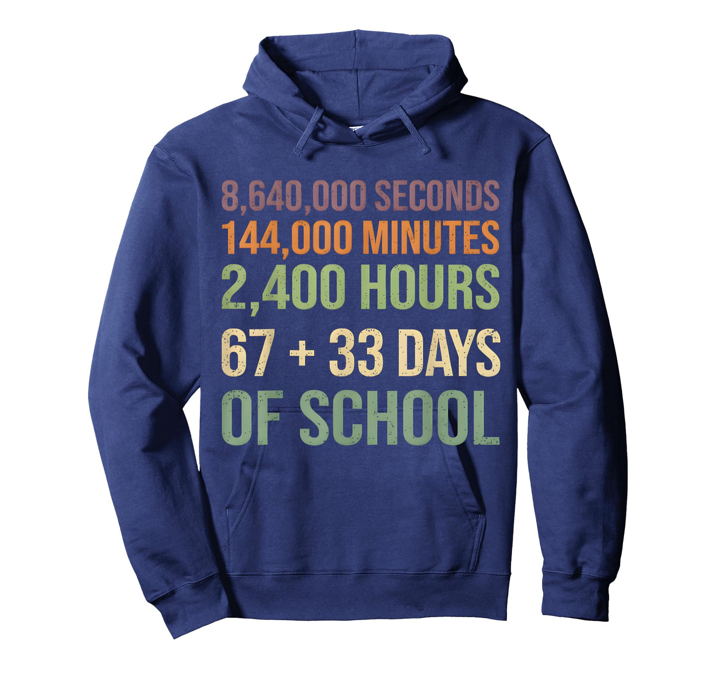 67 + 33 Day of School Funny 100 Days of School Teacher T-Shirt