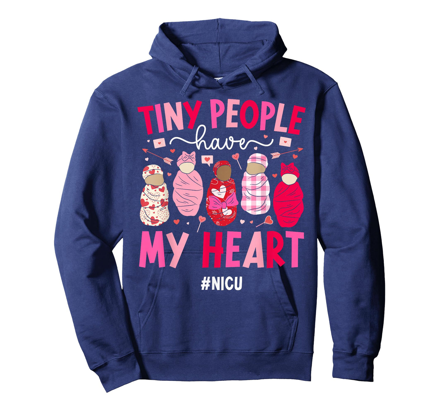 Valentine NICU Nurse Valentines Day Neonatal ICU Nurse T-Shirt