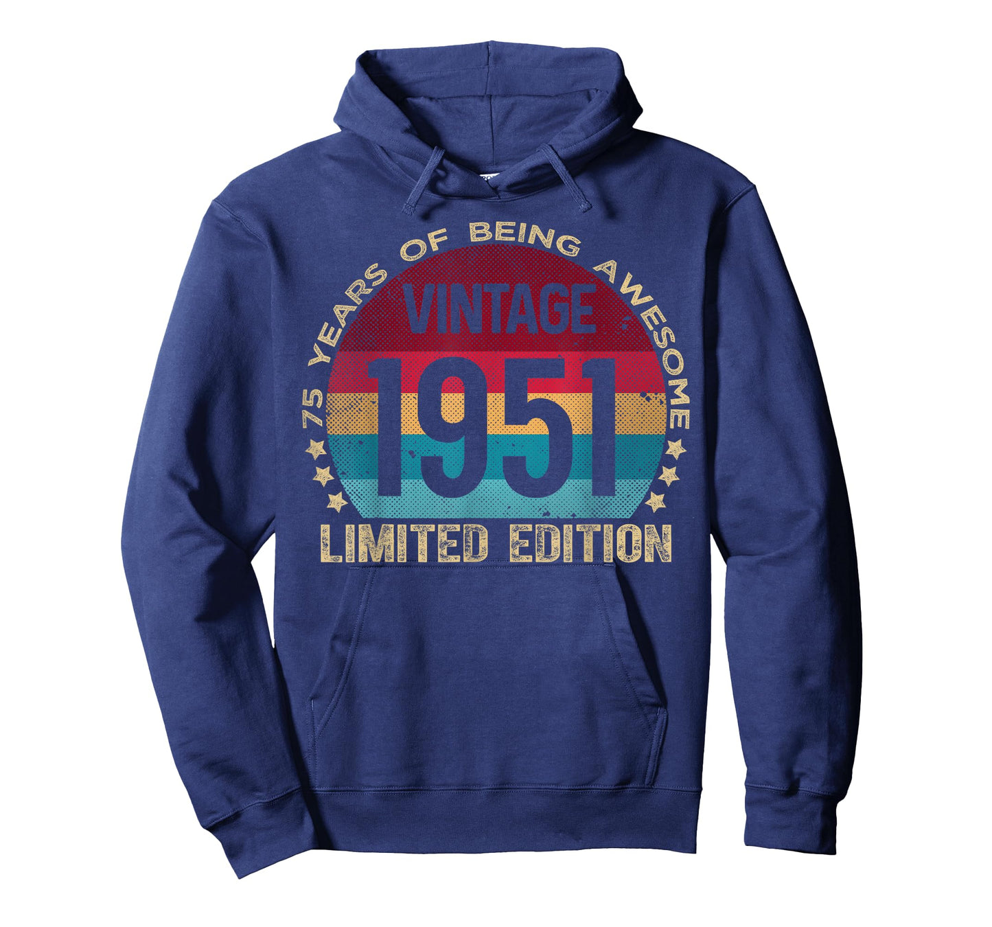 75 Year Old Gifts Vintage 1951 Limited Edition 75th Birthday T-Shirt