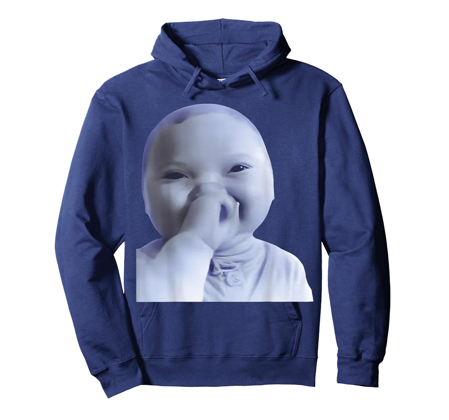 Funny Holding Back A Laugh Ai Baby Laughing Meme T-Shirt