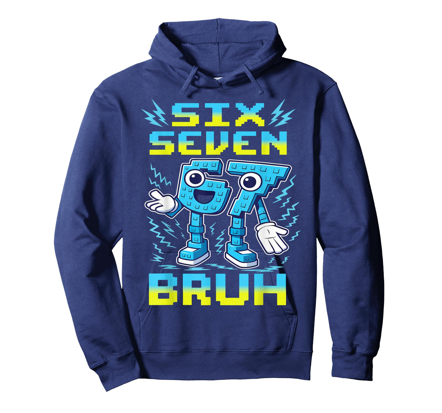 67 Six Seven 6-7 - Funny Italian Brainrot Kids Gaming Meme T-Shirt