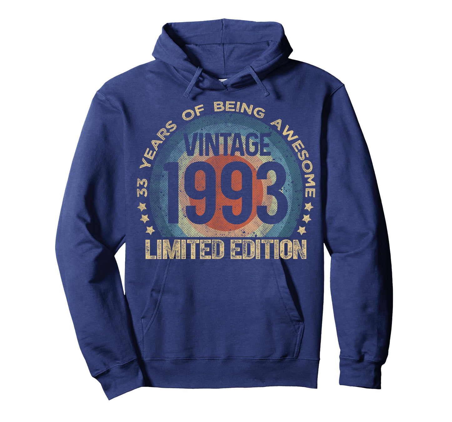 33 Year Old Gifts Vintage 1993 Limited Edition 33rd Birthday T-Shirt
