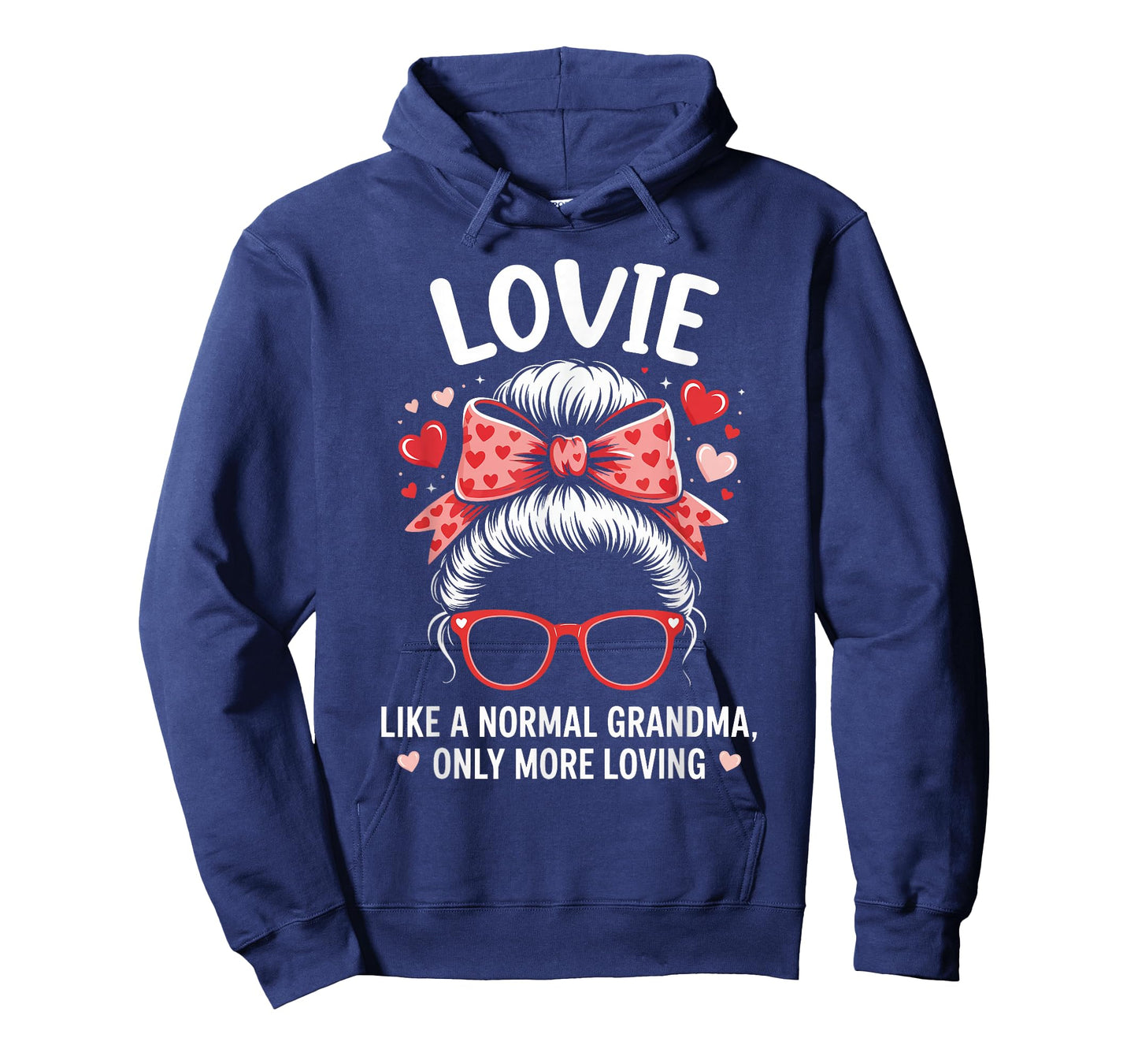 Lovie Valentine Quote for Loving Grandma with Cute Bow T-Shirt