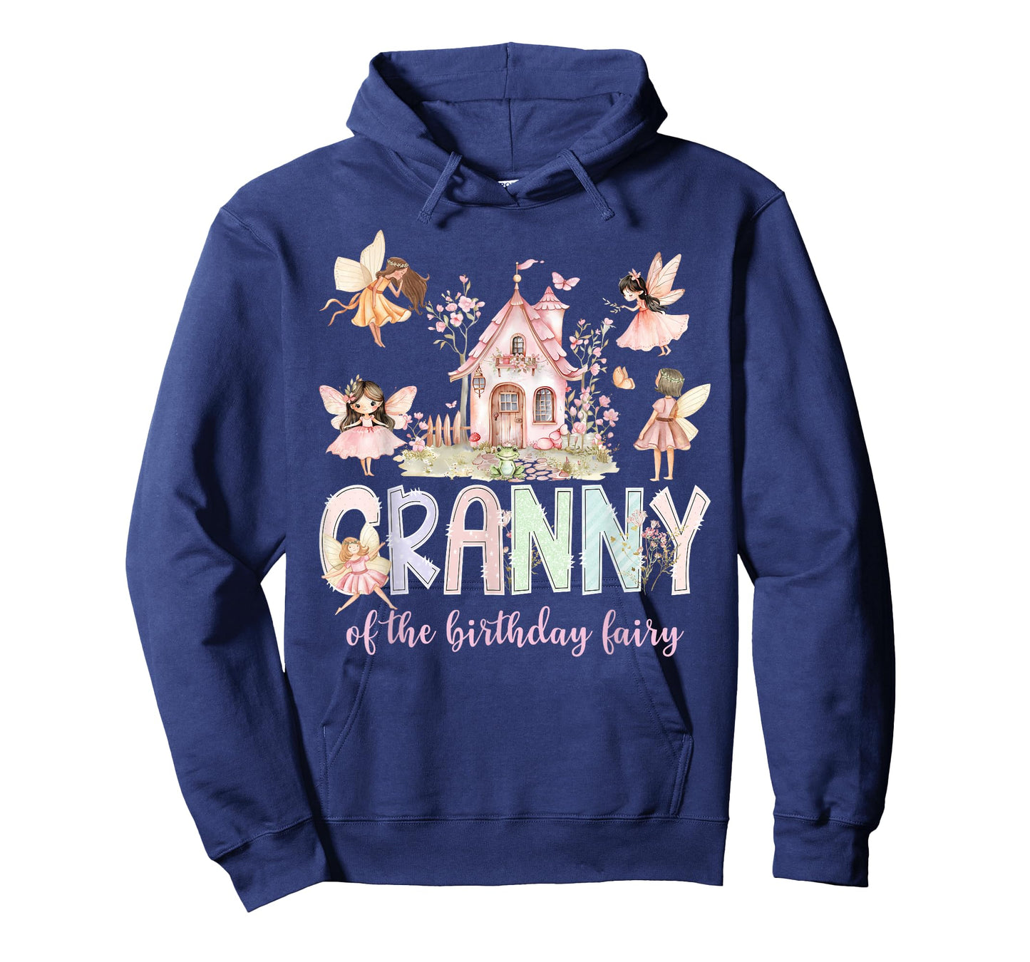 Granny of The Birthday Fairy Girl Magical Family Matching T-Shirt