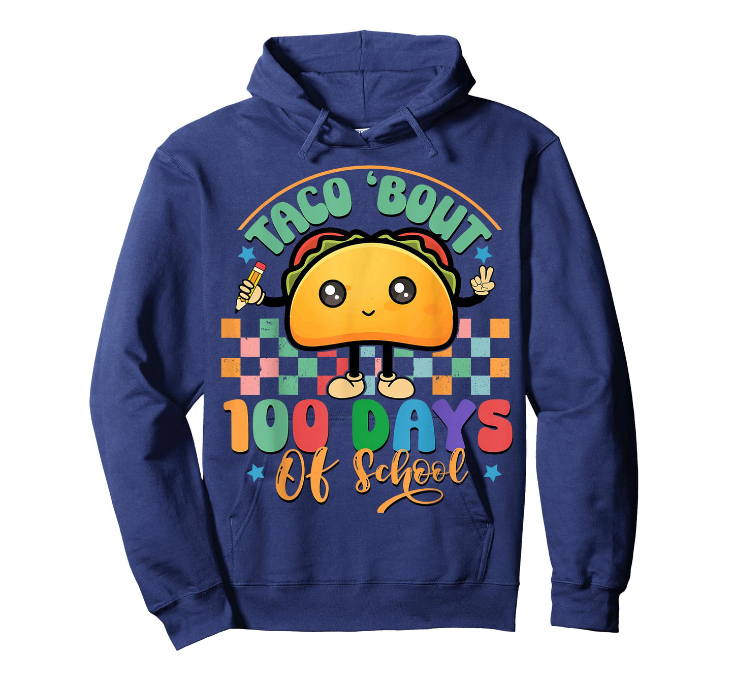 Taco About 100 Days of School Smarter 100th Day Girls Boys T-Shirt