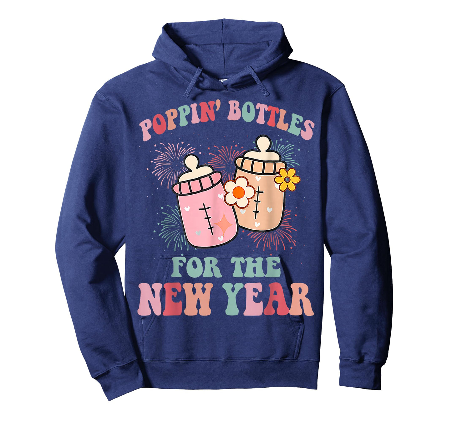 Poppin’ Bottles for The New Year NICU Nurse T-Shirt