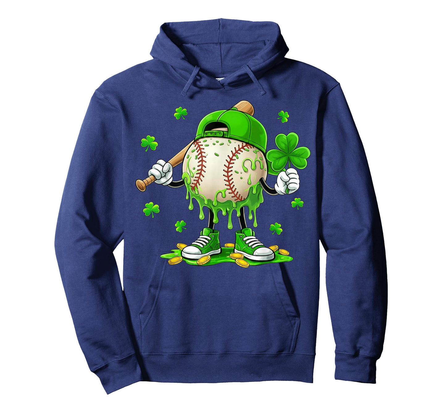 St Patricks Day Shirts Boys Men Kids Shamrock Baseball Irish T-Shirt