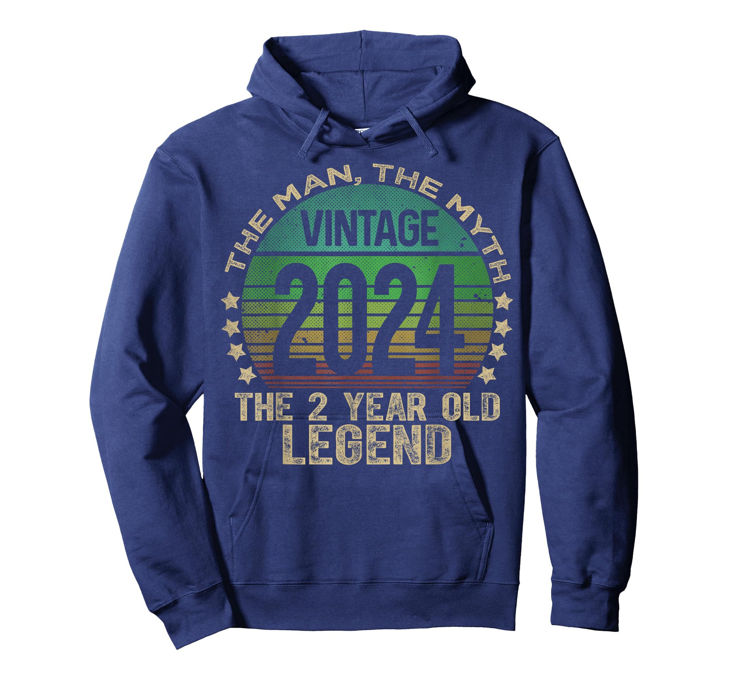 2 Year Old Gifts Vintage 2024 Limited Edition 2nd Birthday T-Shirt