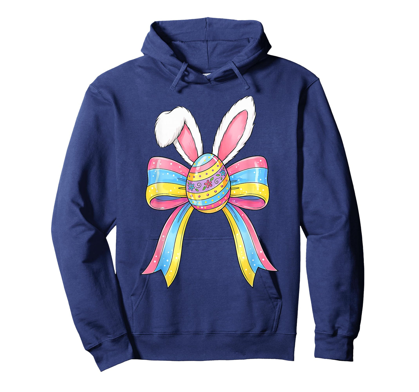 Girls Easter Cute Coquette Bow Egg Easter Kids Girls Women T-Shirt