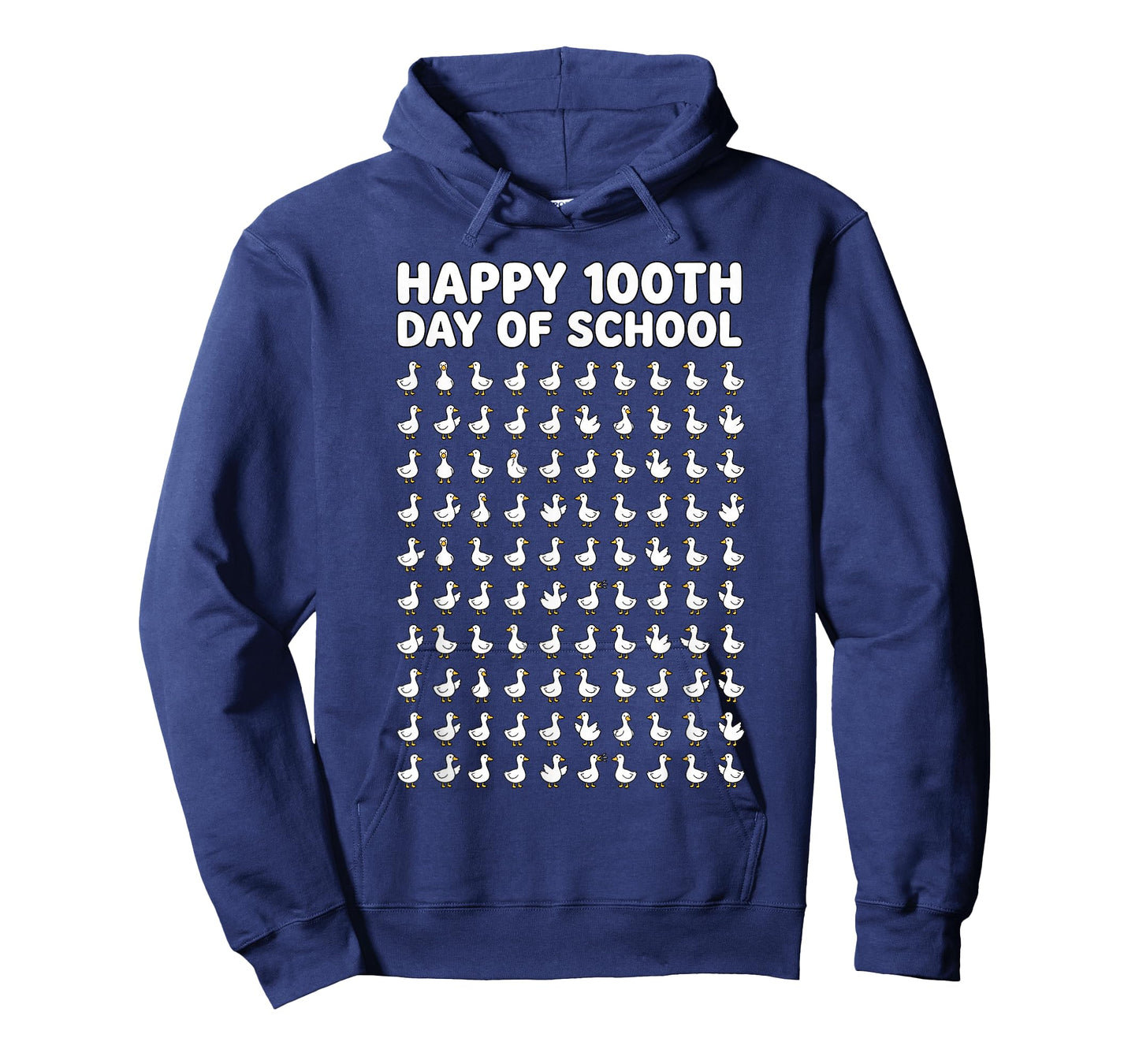 100th Day of School Ducks Goose Counting Teacher Student T-Shirt