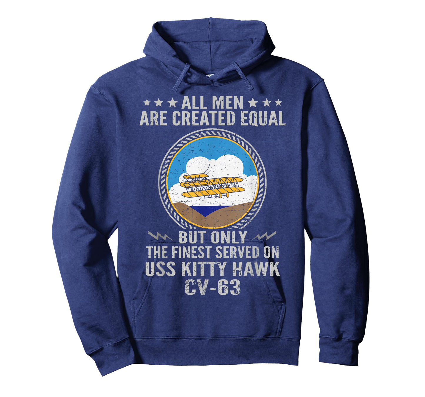 Only Finest Served On USS Kitty Hawk CV-63 Aircraft Carrier T-Shirt